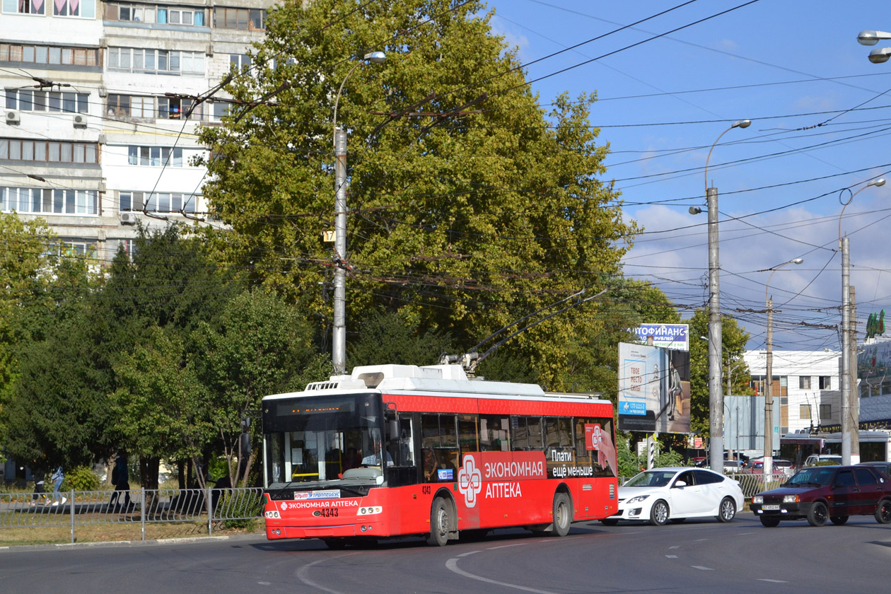 Крымский троллейбус, Богдан Т70110 № 4343