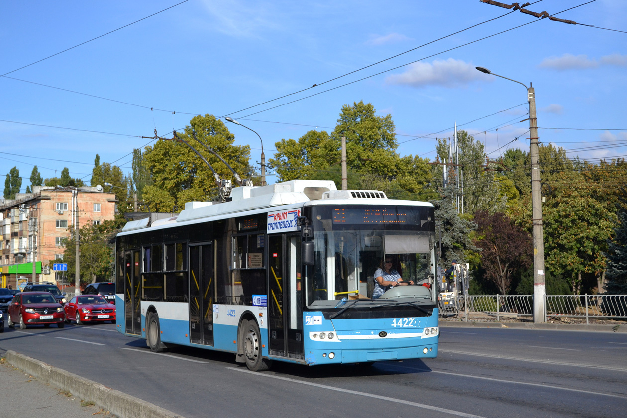 Крымский троллейбус, Богдан Т70115 № 4422