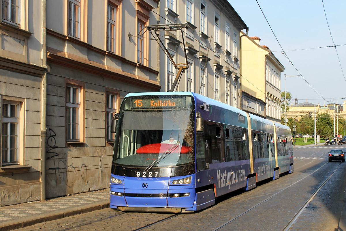 Прага, Škoda 15T3 ForCity Alfa Praha № 9227