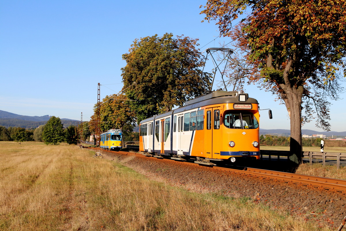 Гота, Duewag GT8NF № 516 Гота, Duewag GT8NF № 516