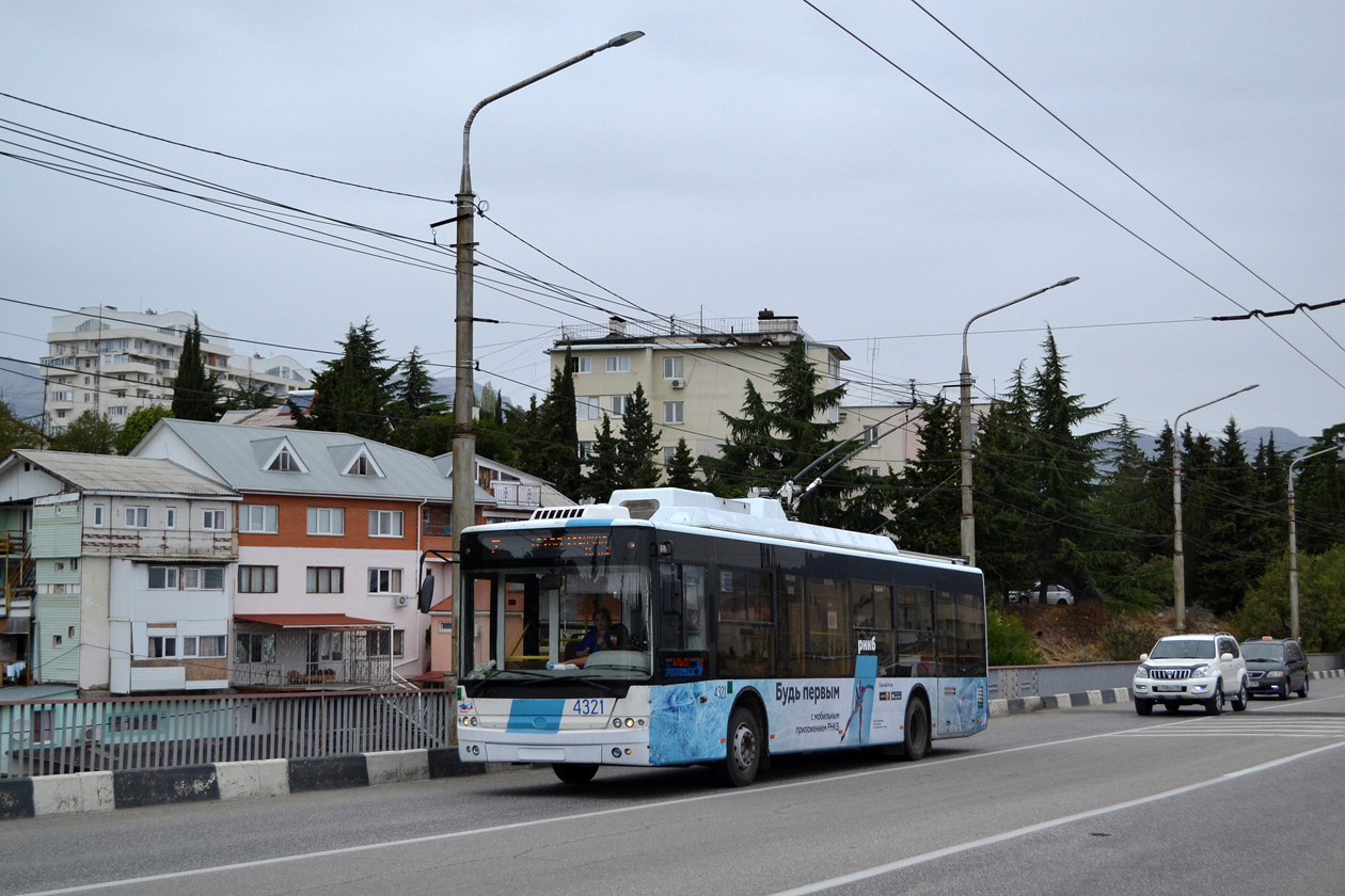 Кримський тролейбус, Богдан Т70110 № 4321