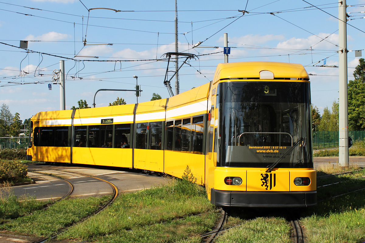 Дрезден, SachsenTram NGT 6 DD № 2537