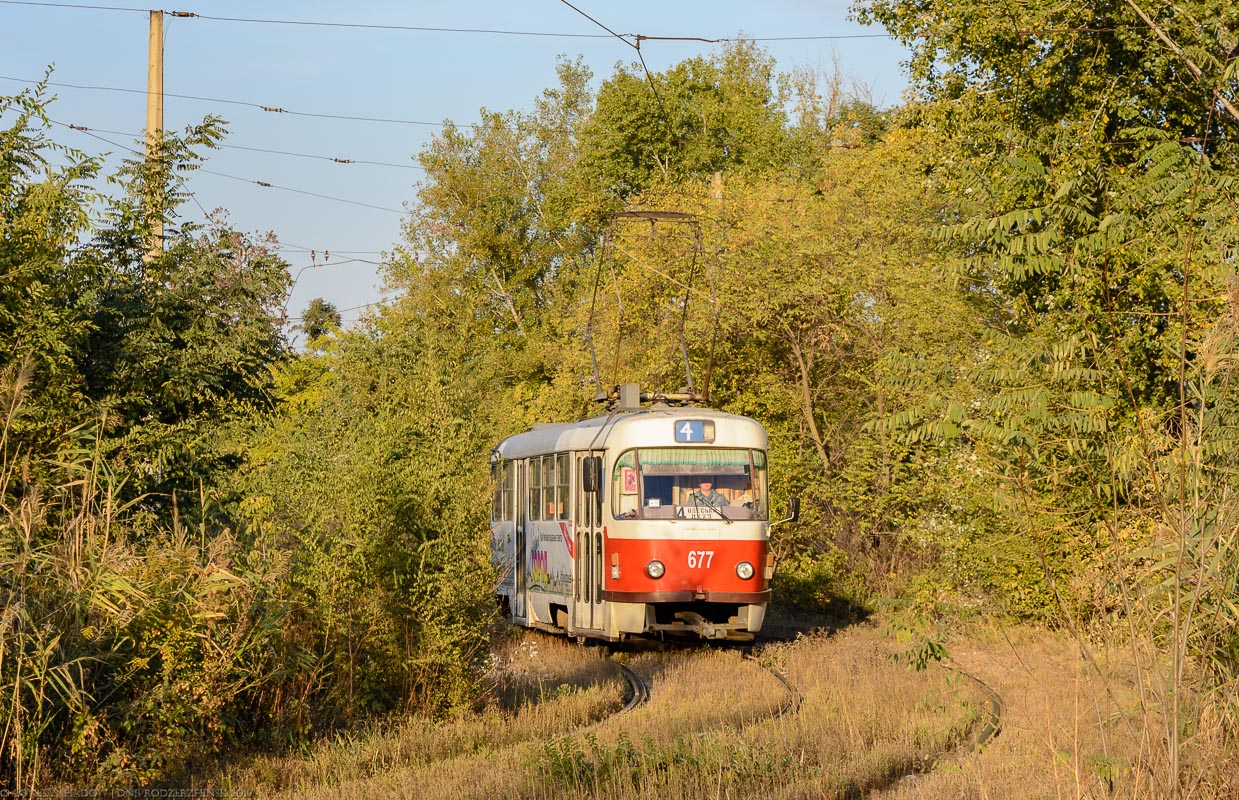 Каменское, Tatra T3SUCS № 677
