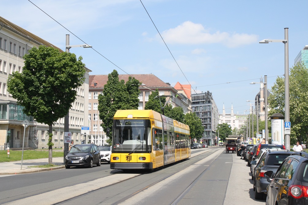 Дрезден, SachsenTram NGT 6 DD № 2545