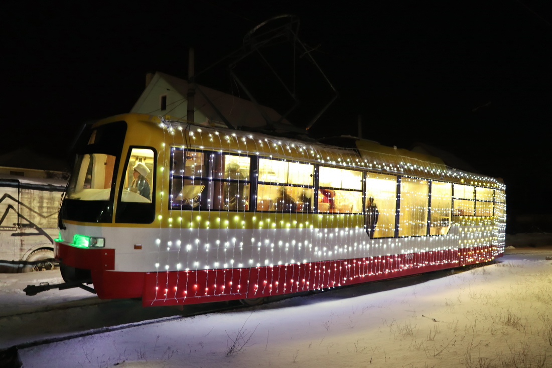 Одесса, T3 КВП Од № 5007; Одесса — Новогодний электротранспорт