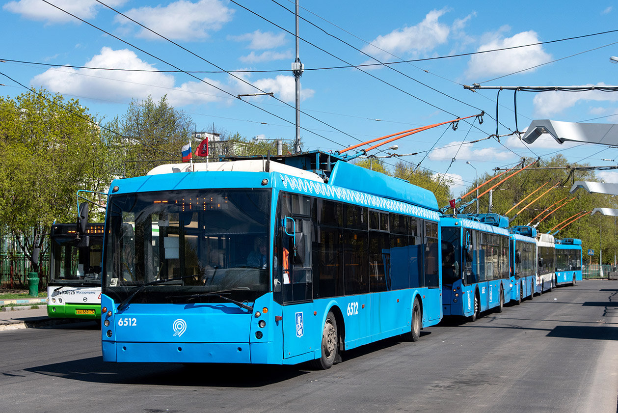 Москва, Тролза-5265.00 «Мегаполис» № 6512