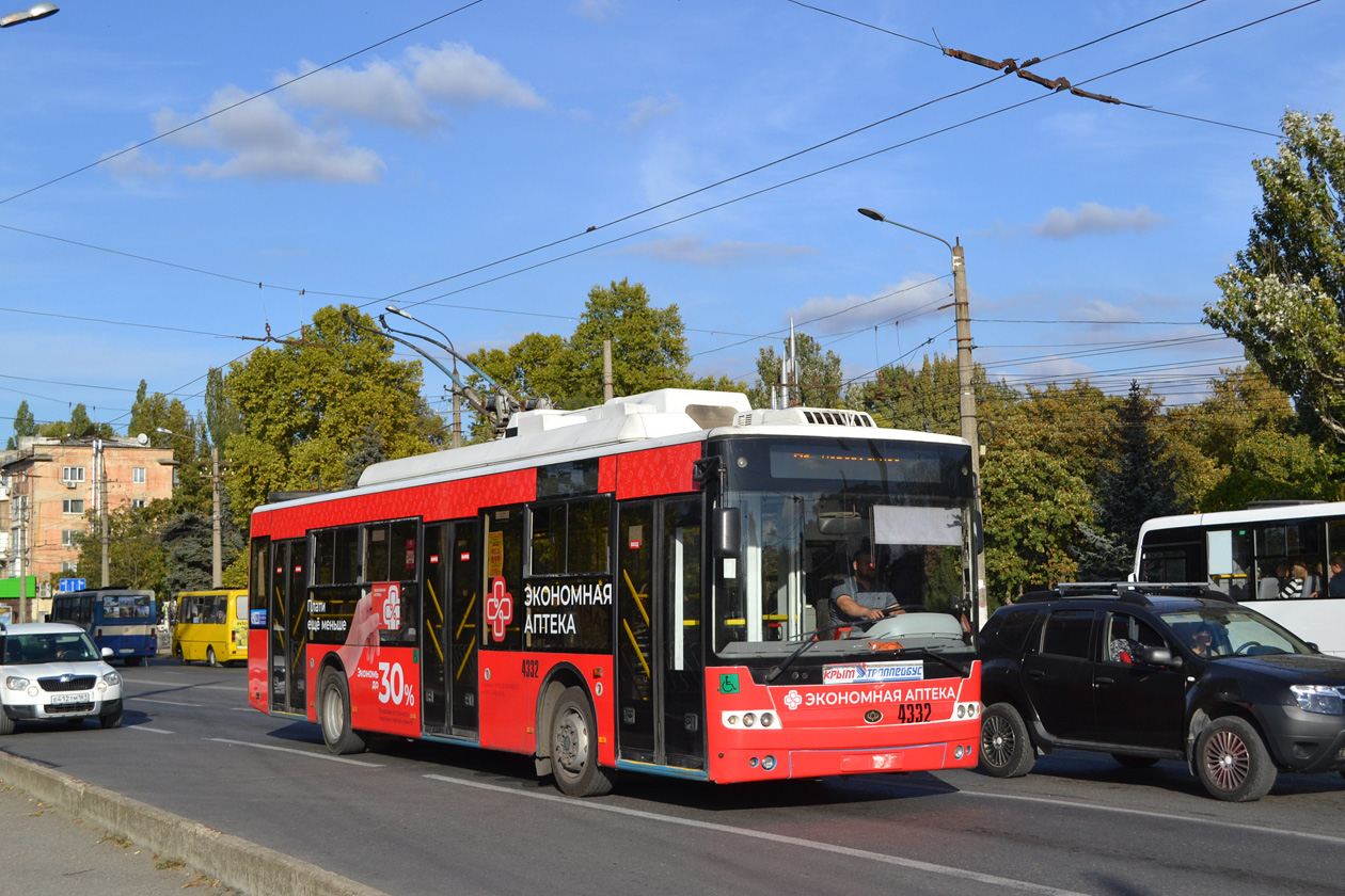 Крымский троллейбус, Богдан Т70110 № 4332