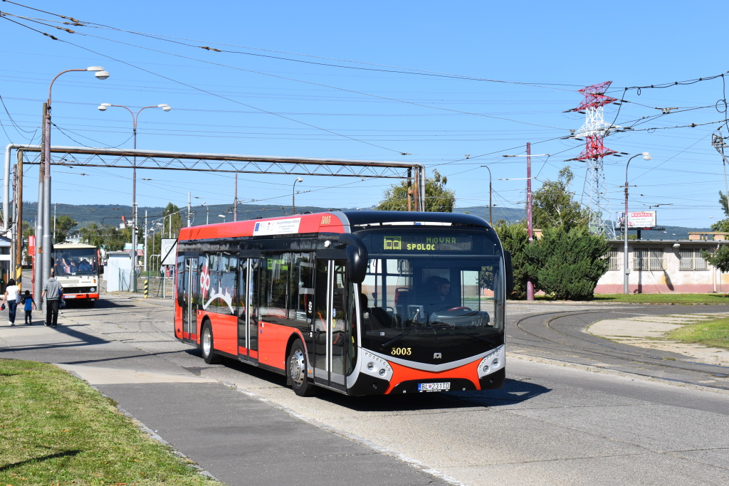 Bratysława, SOR NS 12 Electric Nr 3003; Bratysława — Depot Open Doors Day 2019