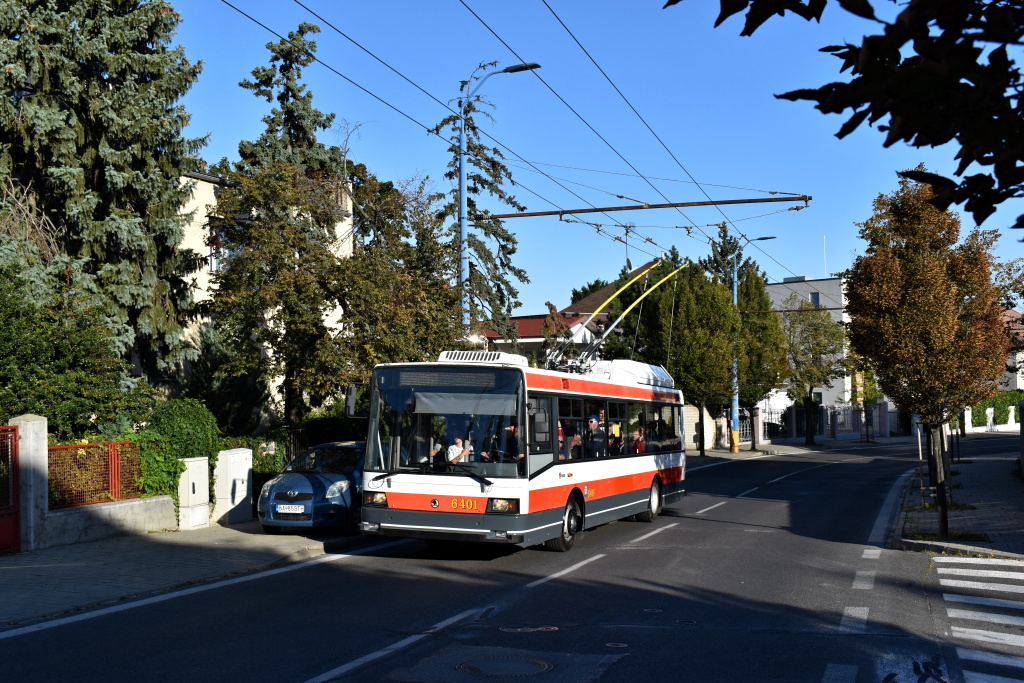 Братислава, Škoda 21TrAC № 6401; Братислава — Deň otvorených dverí v DPB 2019 * День открытых дверей
