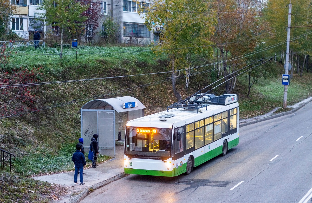 Березники, Тролза-5265.00 «Мегаполис» № 166