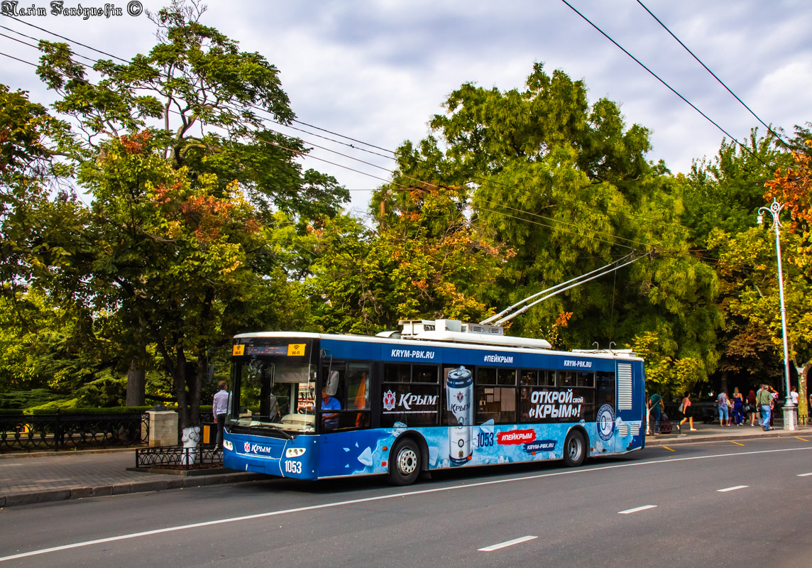 Севастополь, ЛАЗ E183A1 № 1053