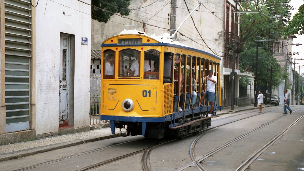 Рио-де-Жанейро, Двухосный моторный вагон № 01