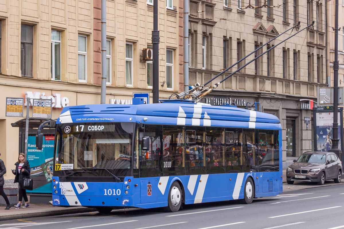 Санкт-Петербург, Тролза-5265.08 «Мегаполис» № 1010
