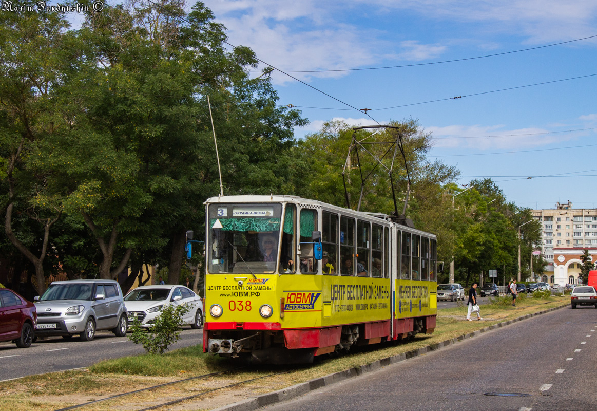 Евпатория, Tatra KT4SU № 038