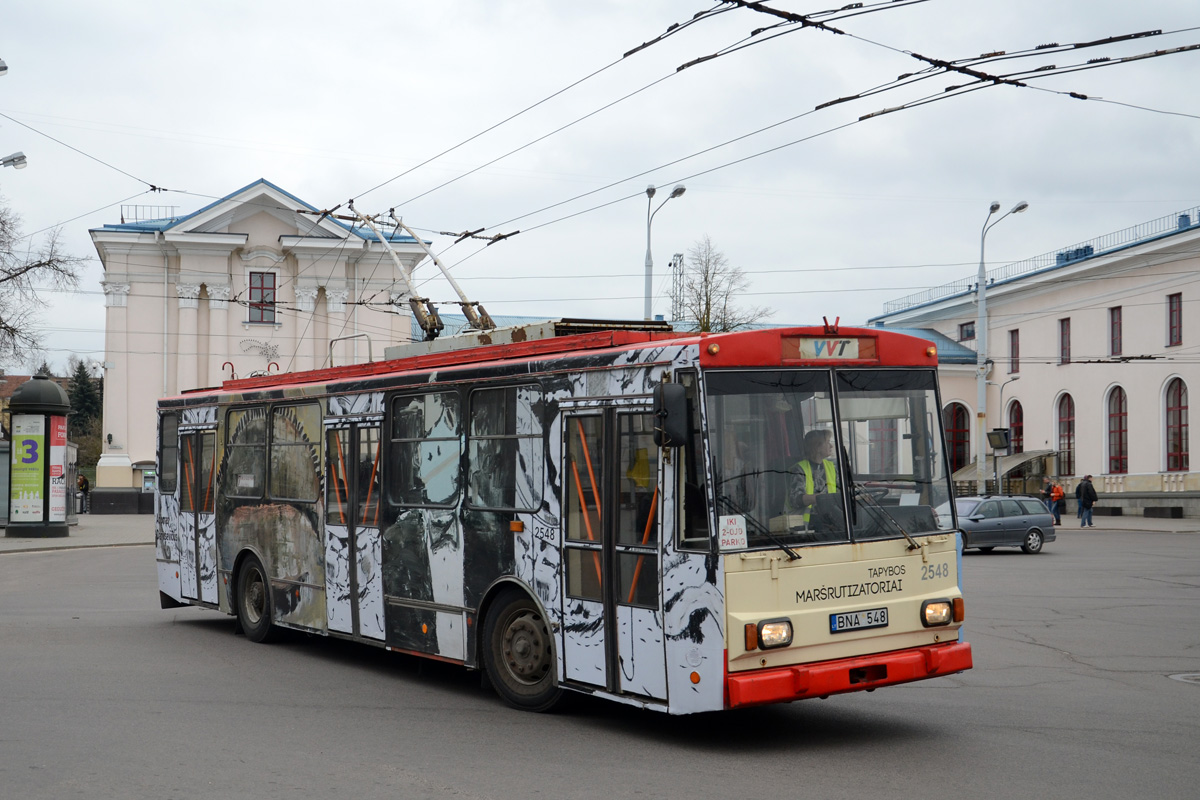 Вильнюс, Škoda 14Tr89/6 № 2548; Вильнюс — Проишествия, ДТП, поломки