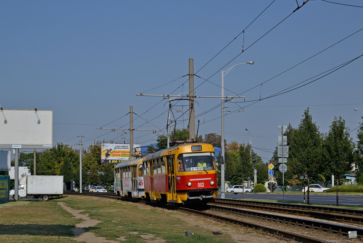 Krasnodar, Tatra T3SU nr. 002