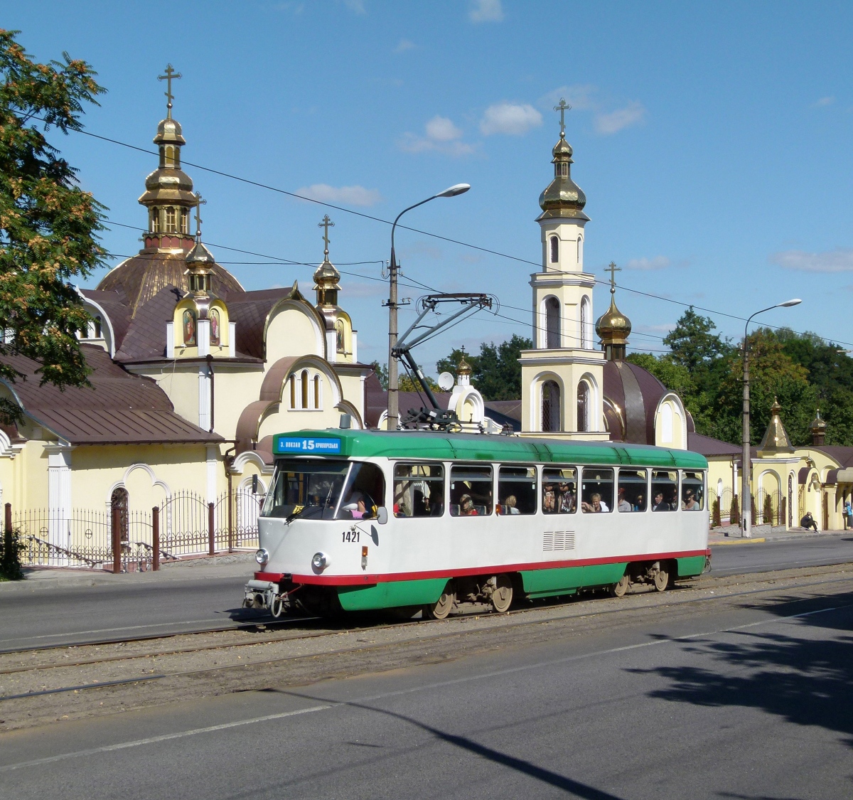 Днепр, Tatra T4DM № 1421