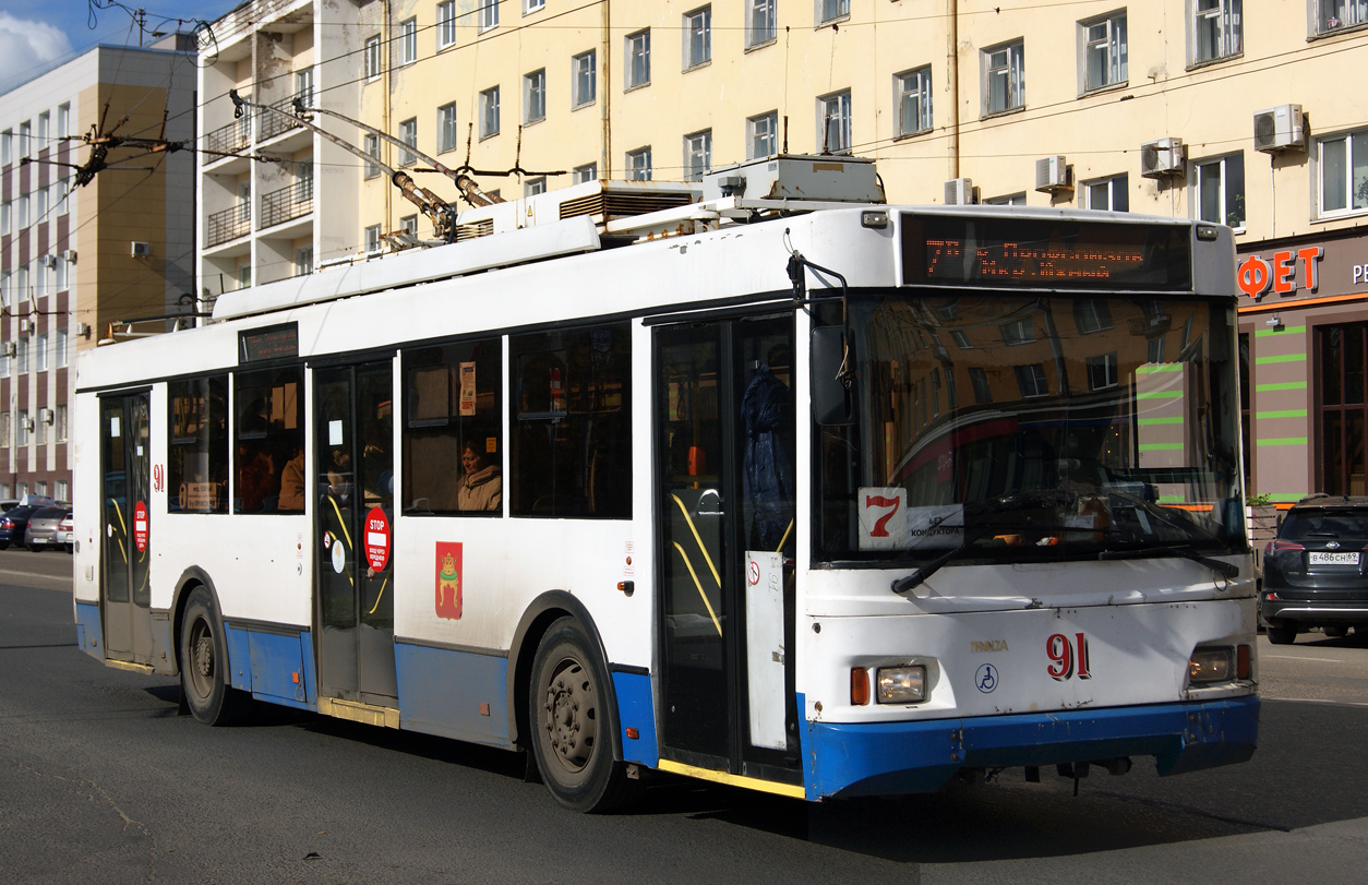Тверь, Тролза-5275.03 «Оптима» № 91