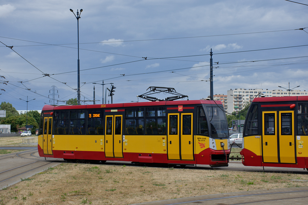 Лодзь, Konstal/MPK 805N-MD16 № 2634