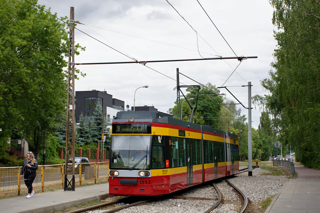 Лодзь, Duewag MGT6D № 1953