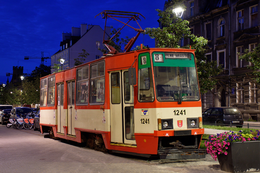 Гданьск, Konstal 105Na № 1241