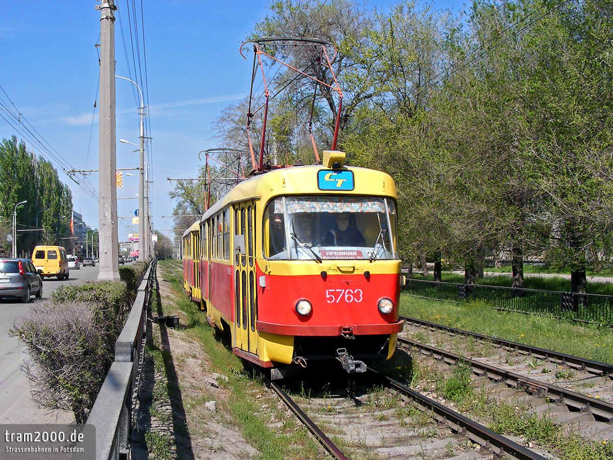 Волгоград, Tatra T3SU № 5763