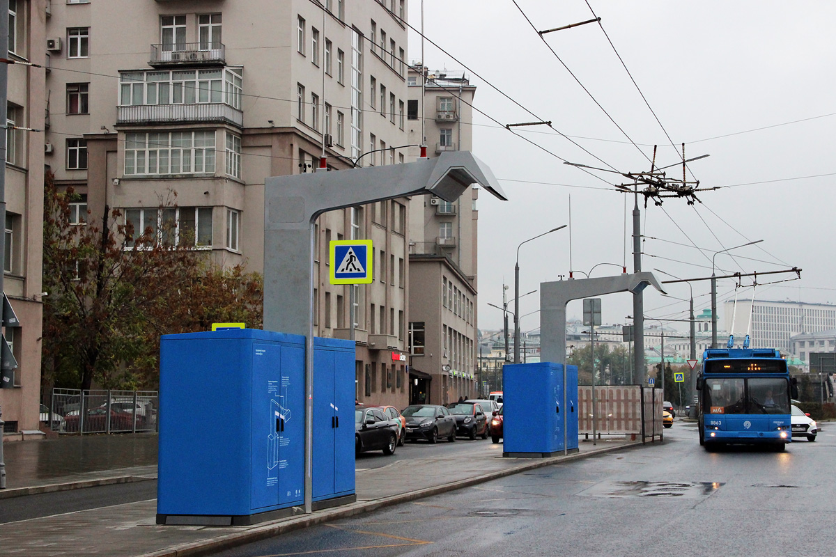 Moscow — Electric power service — Charging stations