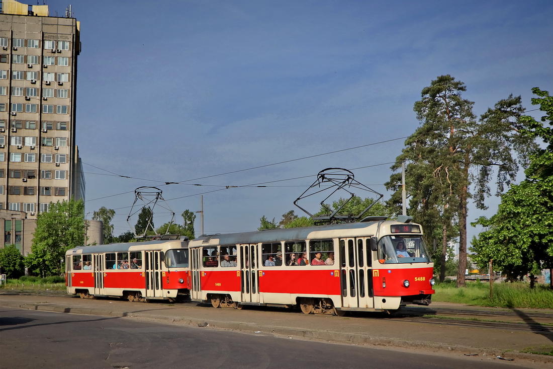 Киев, Tatra T3SUCS № 5488