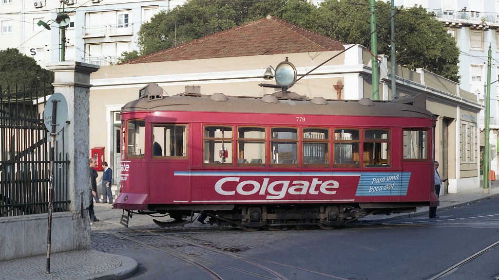 Лиссабон, Carris 2-axle motorcar (Remodelado) № 779; Лиссабон — Трамваи: Депо Арку-ду-Сегу (закрыто, снесено)