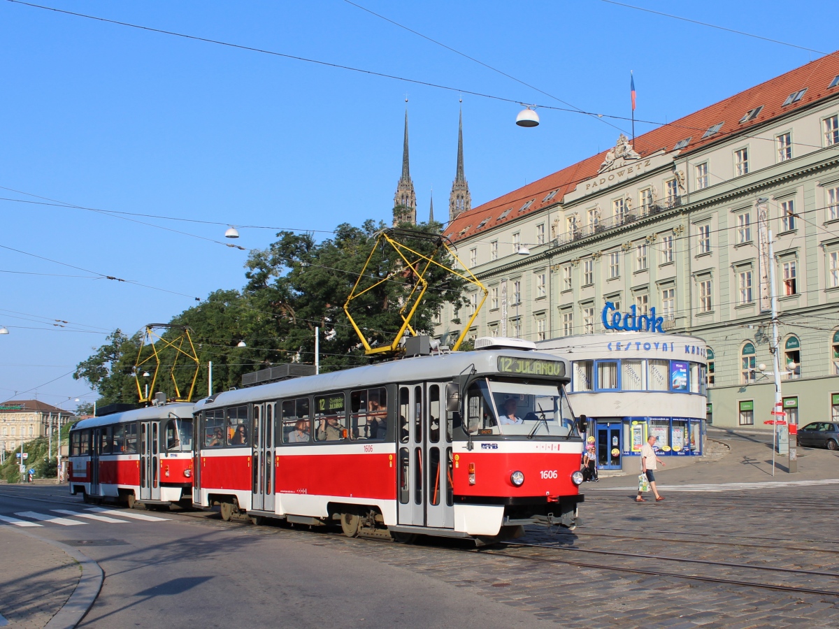 Brno, Tatra T3G nr. 1606