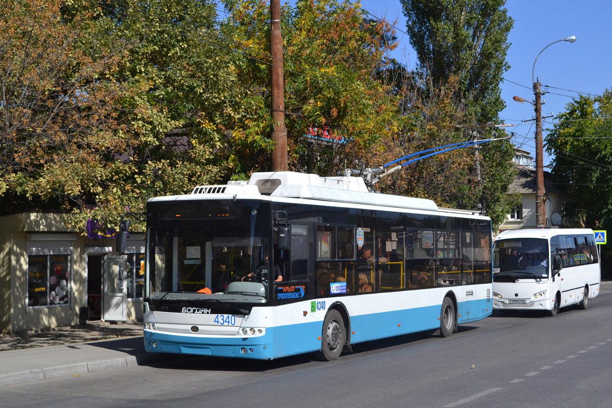 Крымский троллейбус, Богдан Т70110 № 4340