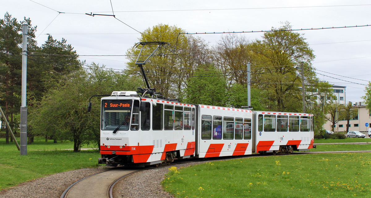 Таллин, Tatra KT6TM № 114