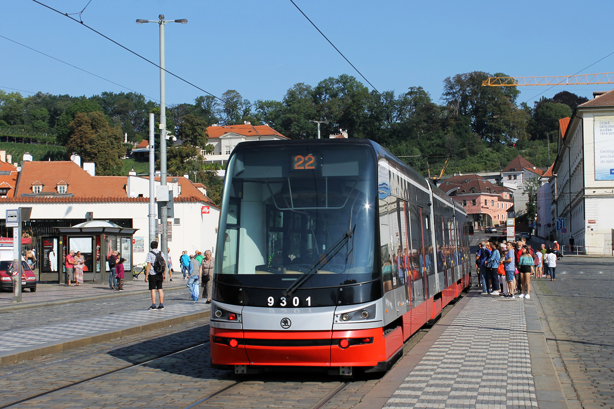 Прага, Škoda 15T3 ForCity Alfa Praha № 9301