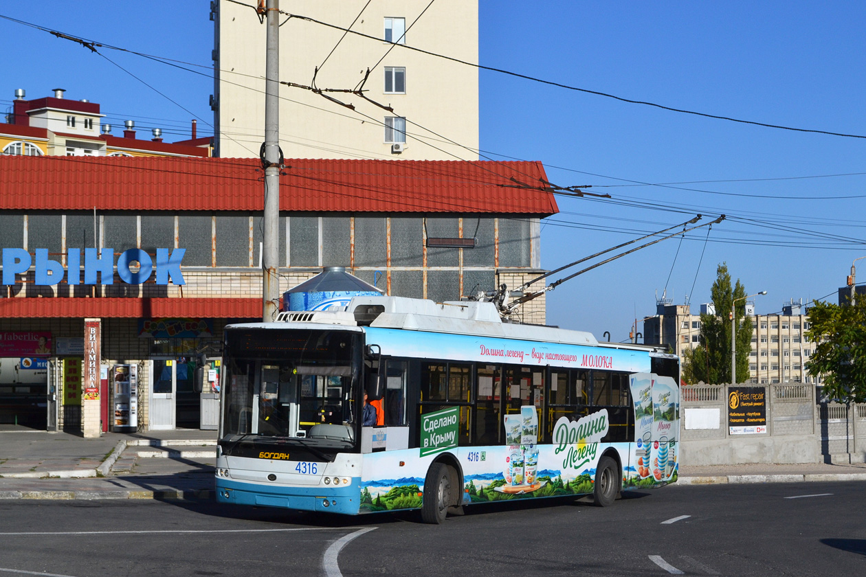 Troleibuzul din Crimeea, Bogdan T70110 Nr. 4316