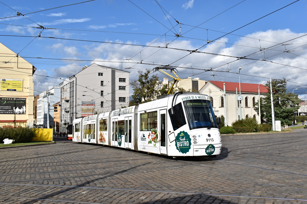 Прага, Škoda 14T Elektra № 9113