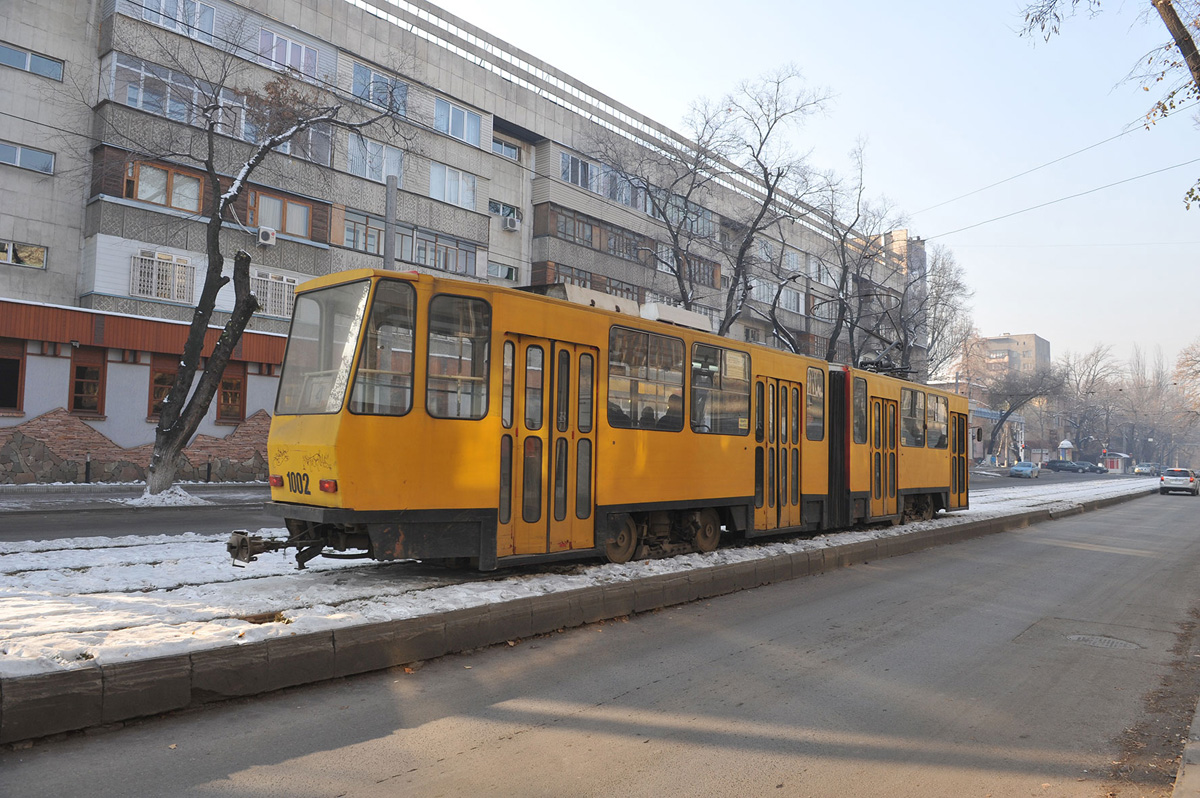 Almaty, Tatra KT4D # 1002
