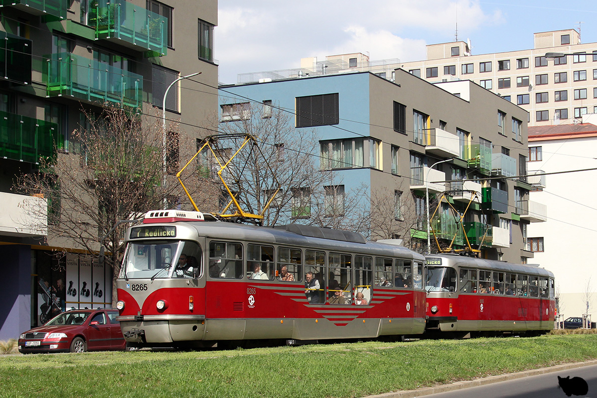 Прага, Tatra T3R.PLF № 8265