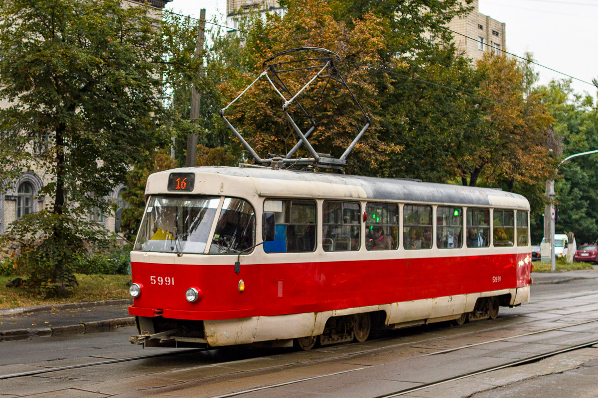Киев, Tatra T3SU № 5991