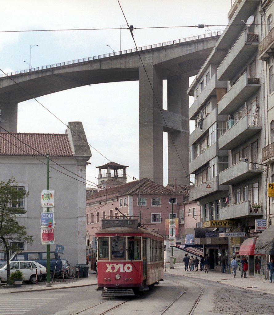 Лиссабонская агломерация, Четырёхосный моторный Stephenson № 347