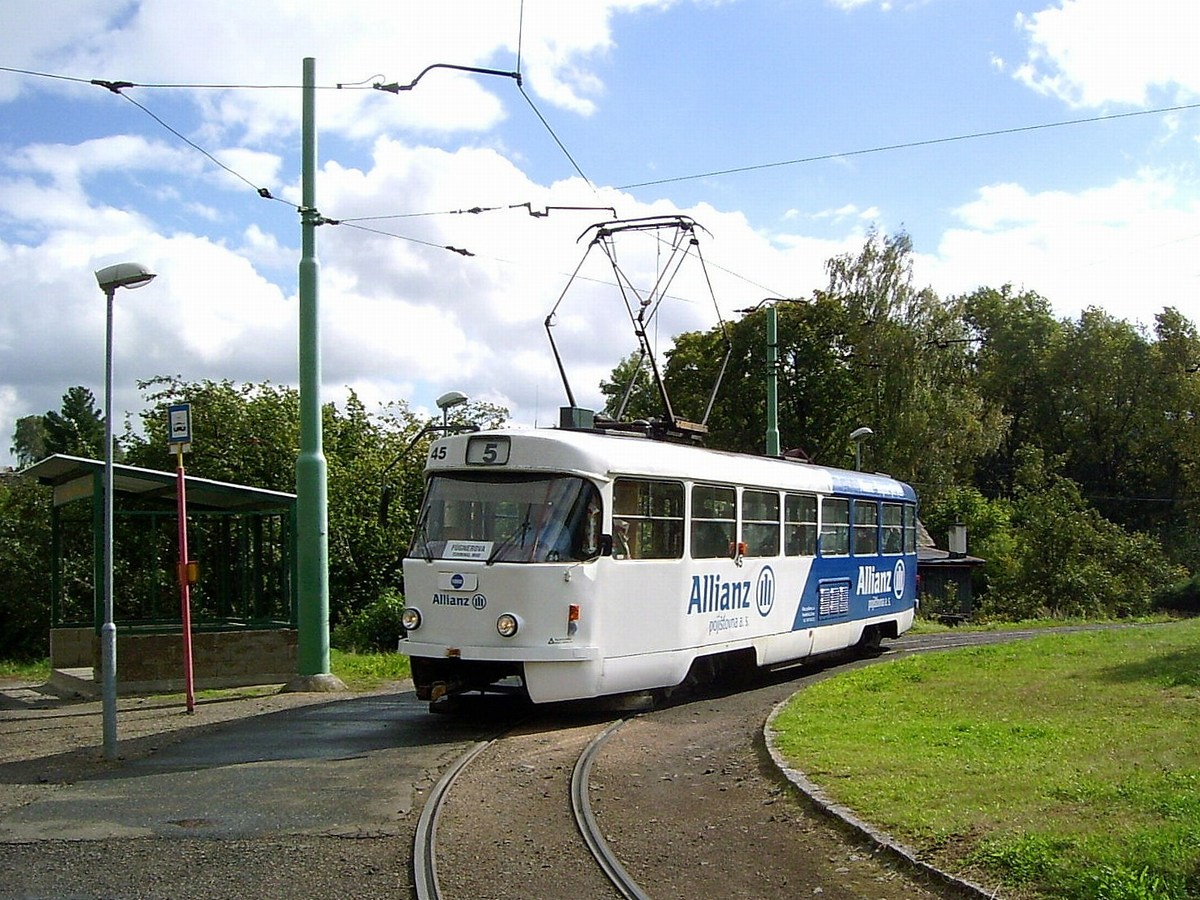 Либерец ― Яблонец-над-Нисой, Tatra T3 № 45
