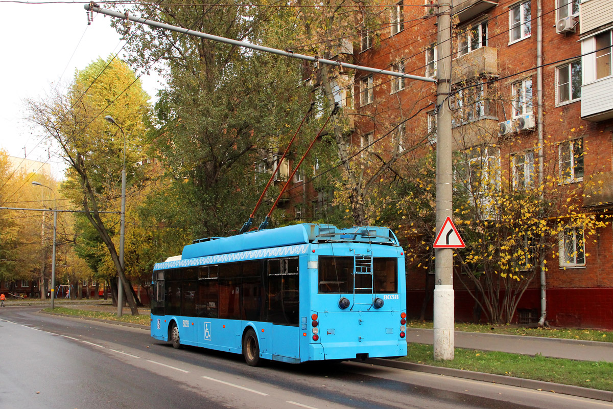 Москва, Тролза-5265.00 «Мегаполис» № 8038
