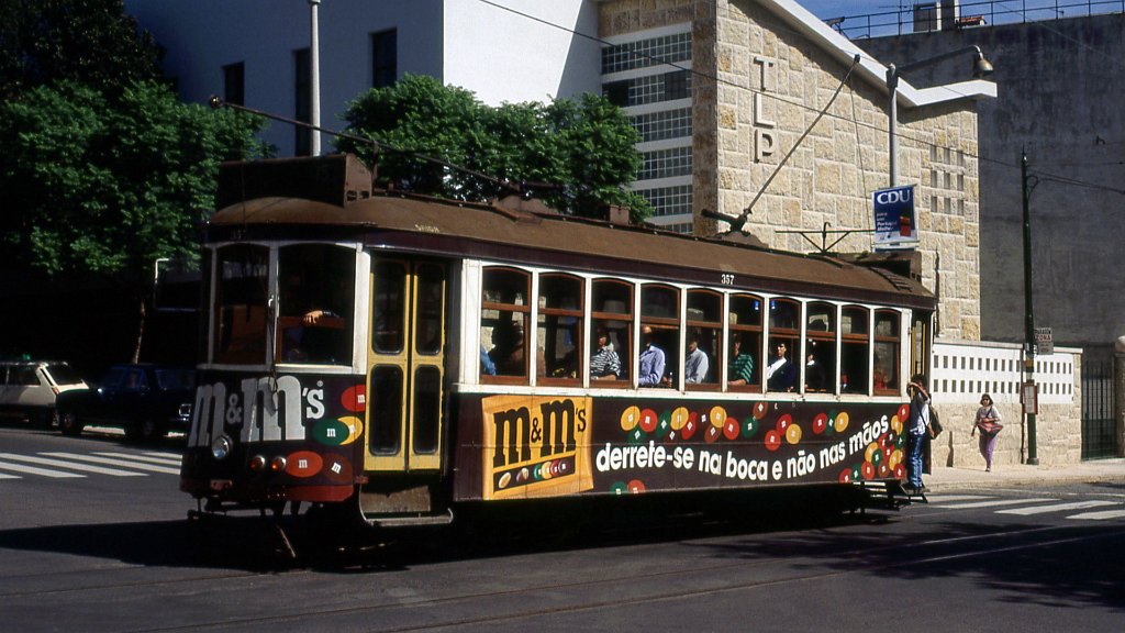 Lisbon, Stephenson 4-axle motor car № 357 Lisbon, Stephenson 4-axle motor car № 357