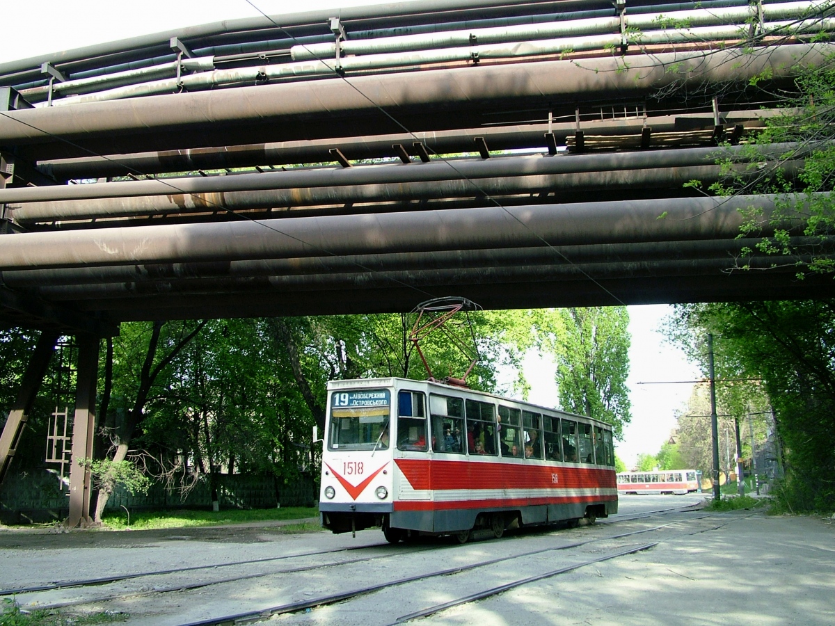 Днепър, 71-605 (КТМ-5М3) № 1518