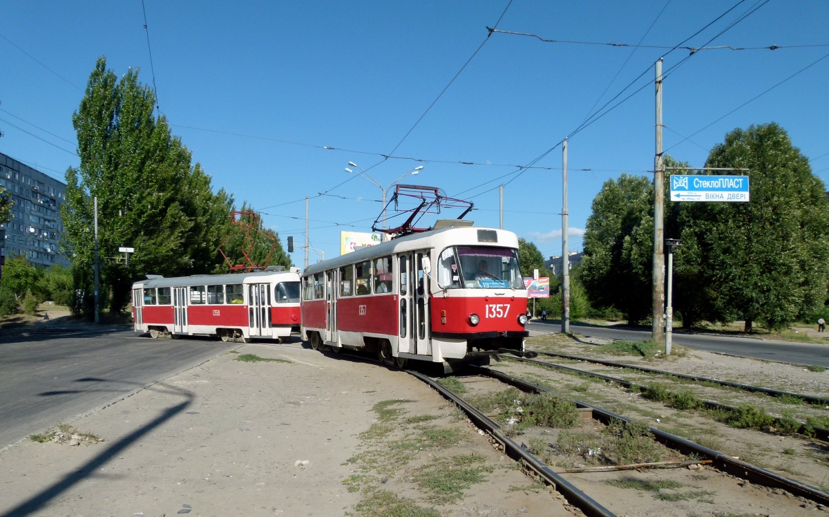 Днепр, Tatra T3SU № 1357