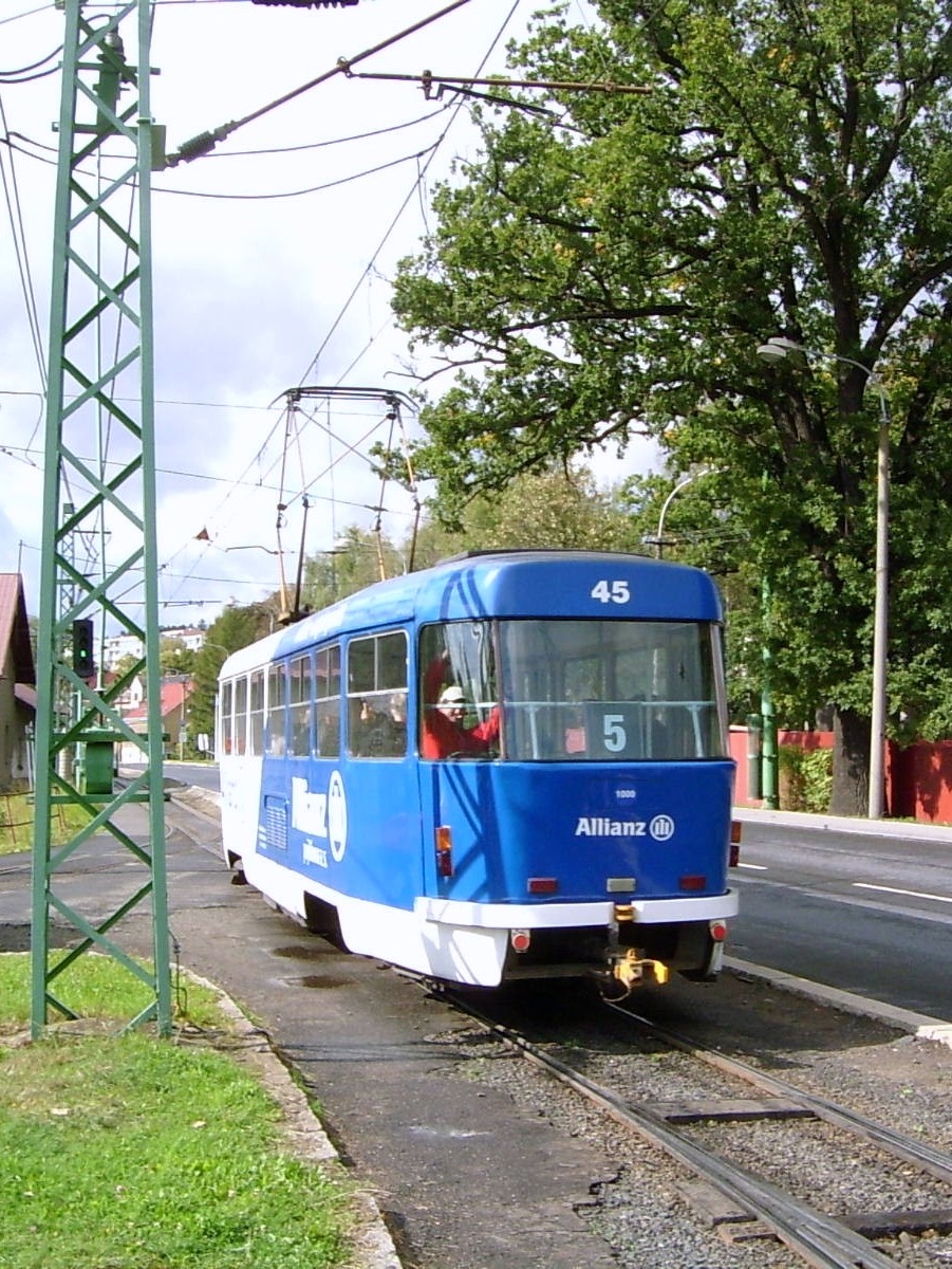 Liberec ― Jablonec nad Nisou, Tatra T3 č. 45