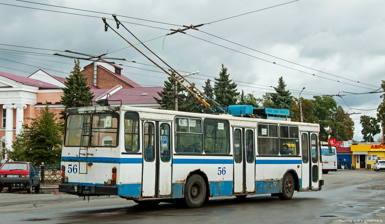 Полтава, ЮМЗ Т1Р (Т2П) № 56
