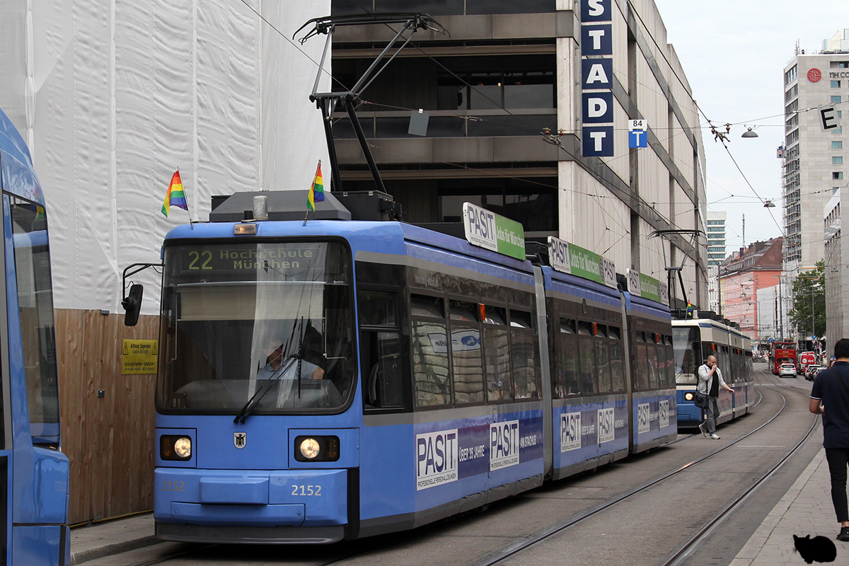 Мюнхен, Adtranz R2.2b № 2152