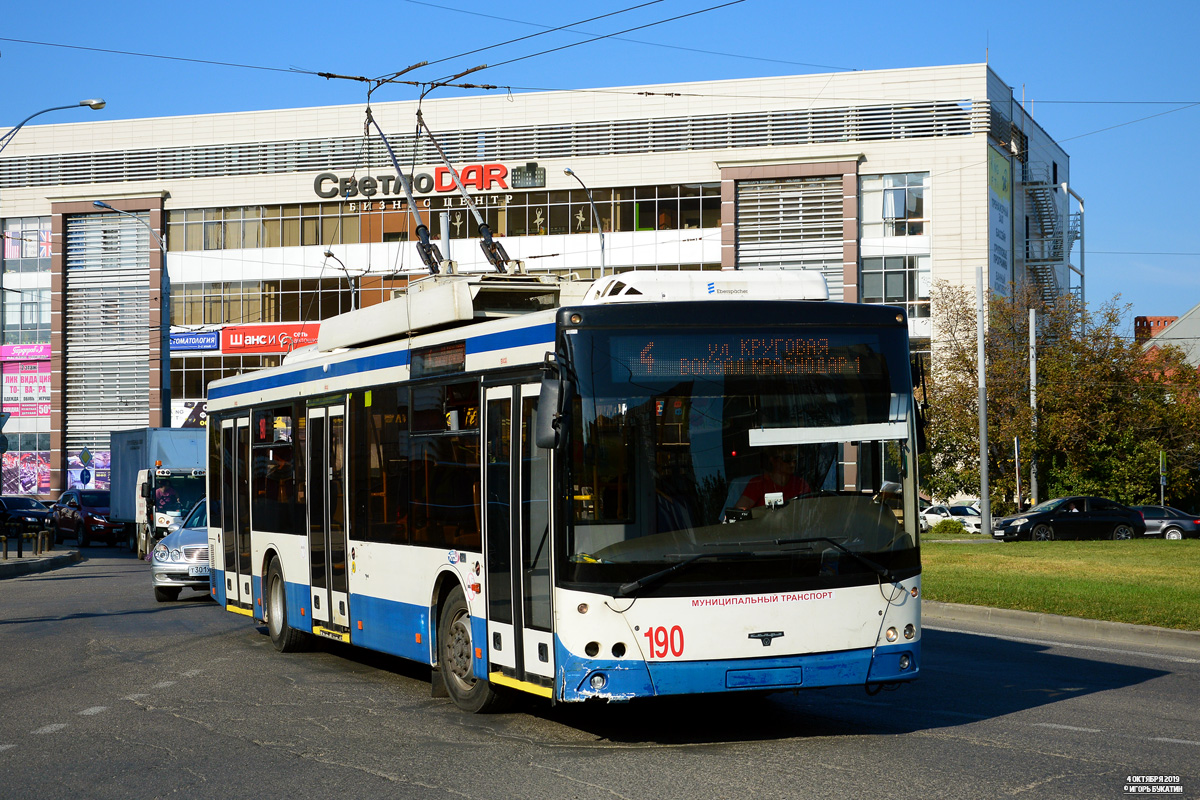Краснодар, СВАРЗ-МАЗ-6275 № 190