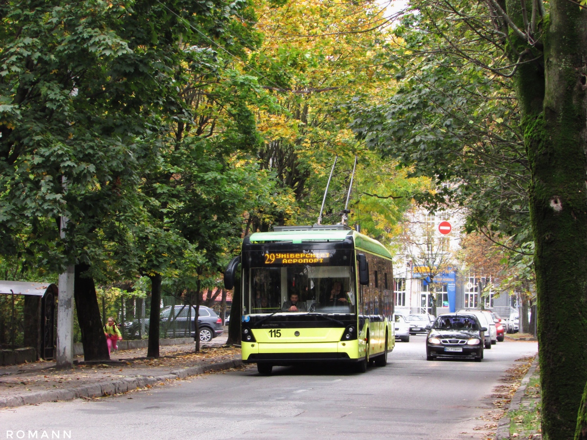 Львов, Electron T19102 № 115