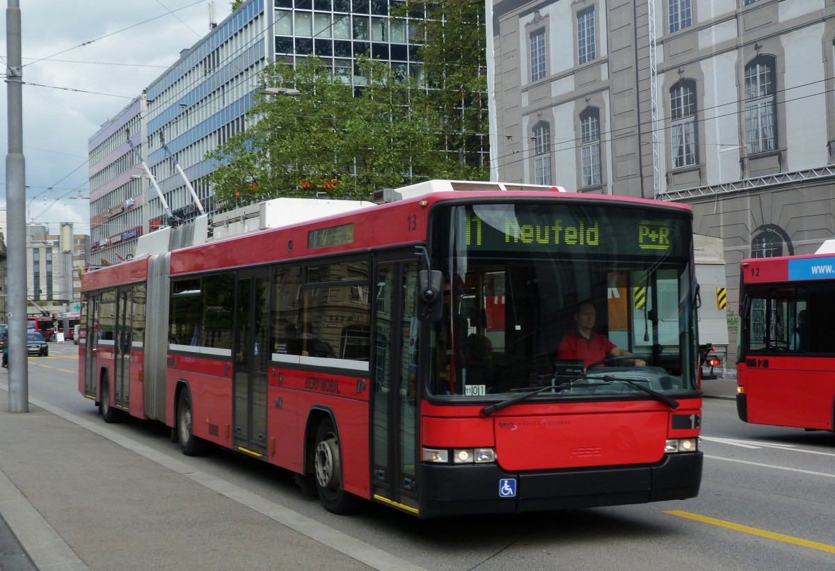 Берн, Hess SwissTrolley 2 (BGT-N1) № 13